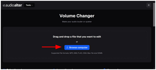 Audioalter Online Browse Computer