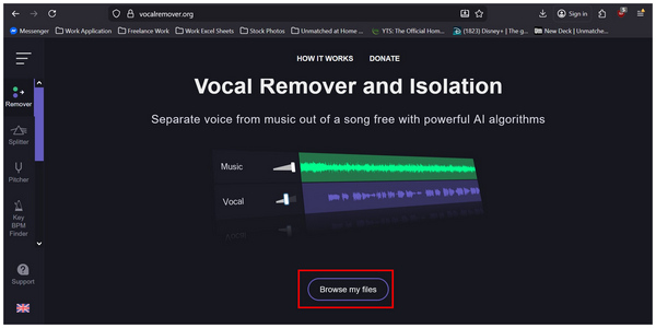 Vocalremover Browse Files
