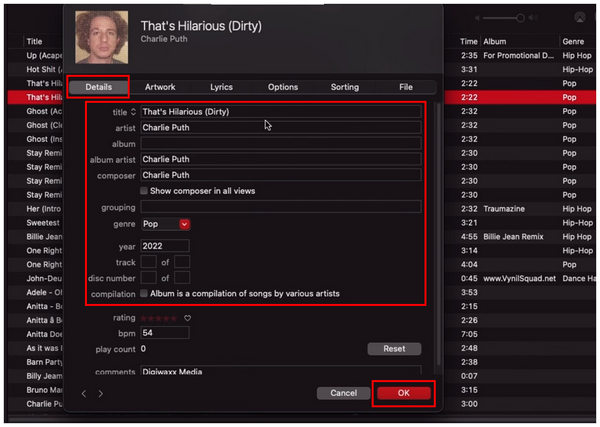 Apple Music Remove Metadata