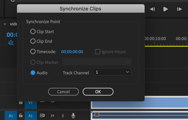 Premiere Sync Clips