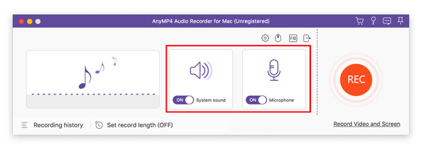 Imposta risorsa audio