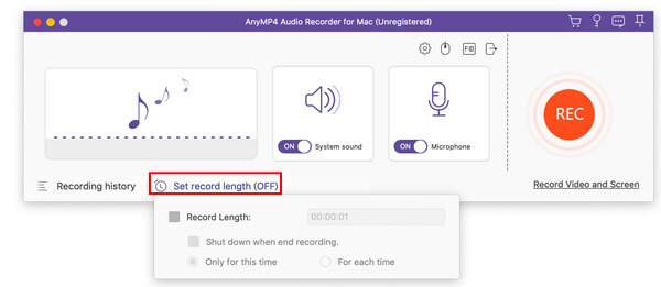 Set Record Length