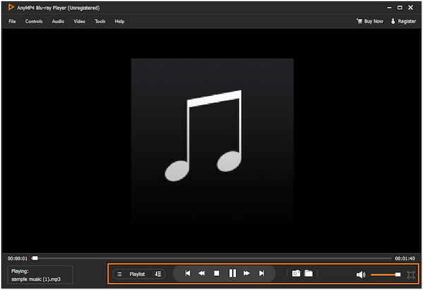 Använd Media Player Playback Control