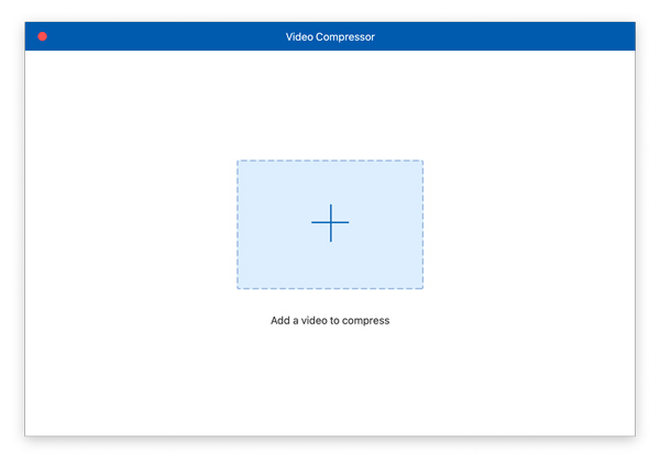 Add Video to Compressor Mac