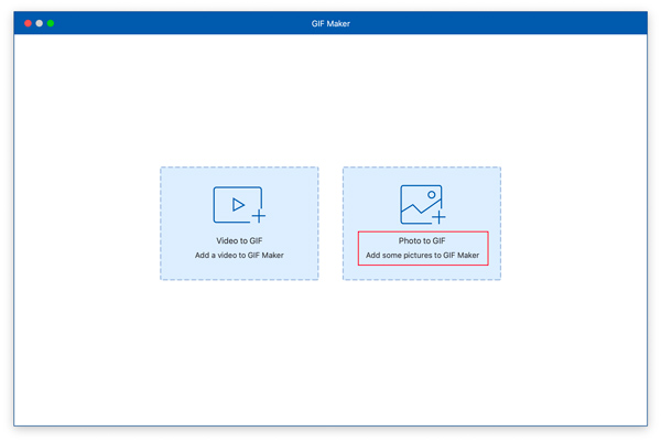 Válassza a Photo to Gif Mac lehetőséget