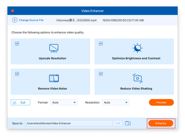 Enhance Video Mac