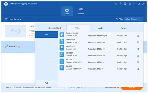 Output Profile