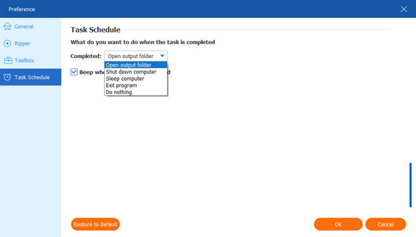 Task Schedule