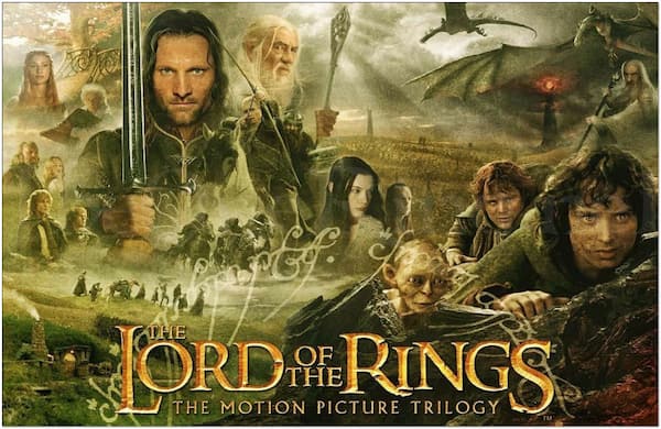 4K Blu-ray Movies Lord of the Rings