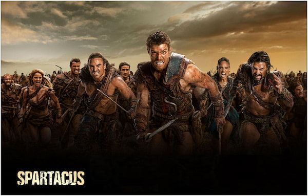 4K Blu-ray-filmer Spartacus