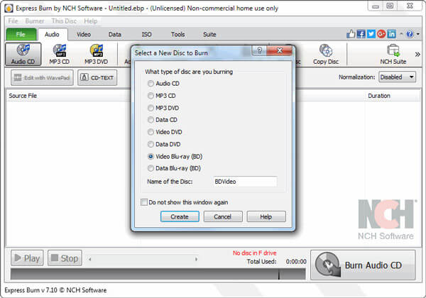 Rip and burn Blu-ray and DVD discs with free StarBurn software