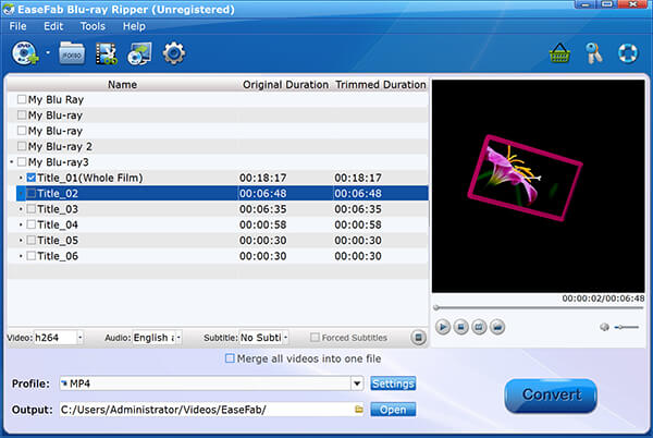 EaseFab Blu-Ray Ripper