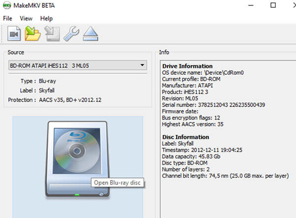 MakeMKV Blu-Ray Ripper
