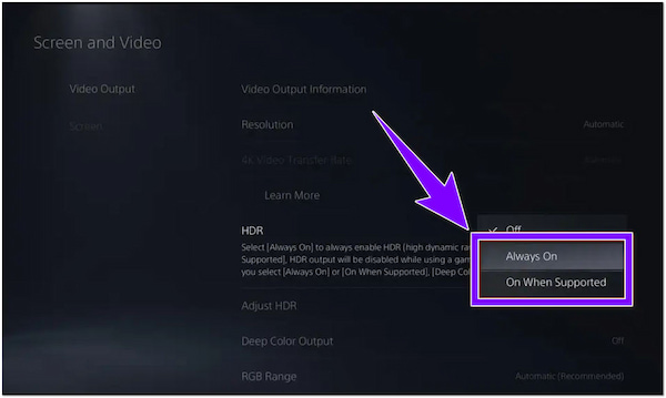A PS5 lejátssza a 4k Blu-ray HDR-t