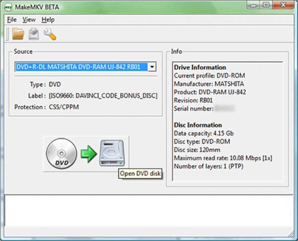 rip blu ray makemkv