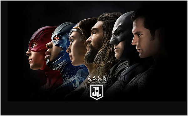 Blu-ray film Justice League