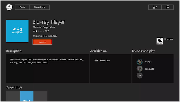 Download Blu-ray DVD Player for Xbox One
