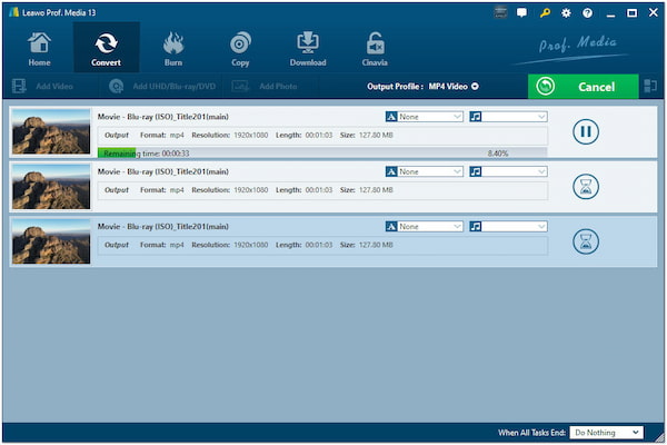 Processing Speed in Batch Conversion