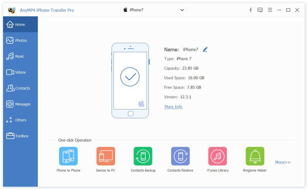 Подключение к iPhone