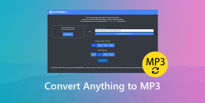 How to Easily and Quickly Convert Anything to MP3