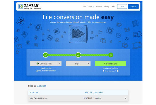 Zamzar Avchd To Mp4