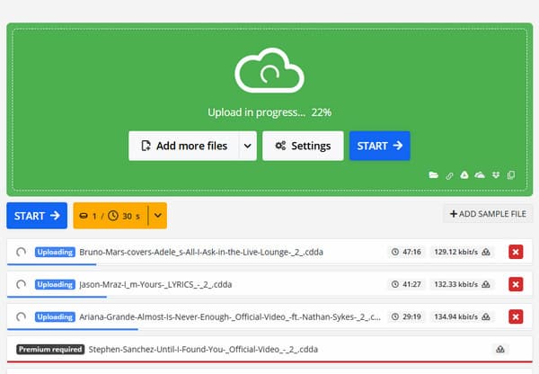 Transcode Cda To Mp3 In Online Convert