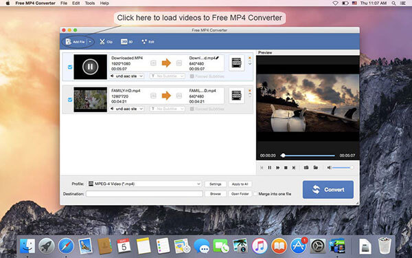 AnyMP4 Convertitore MP4 gratuito