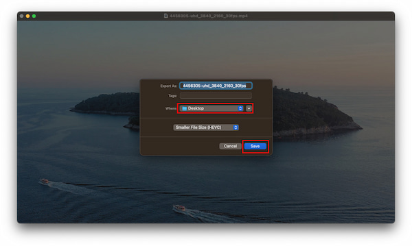 Quicktime Player Export File