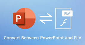 Konvertera mellan PowerPoint och FLV