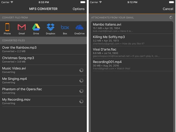 MP3 -omformer for iPhone