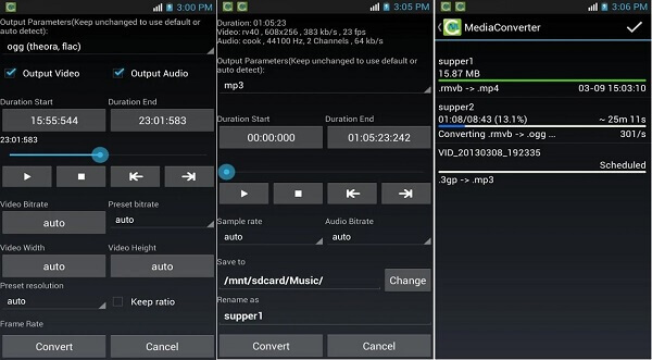 Media Converter för Android