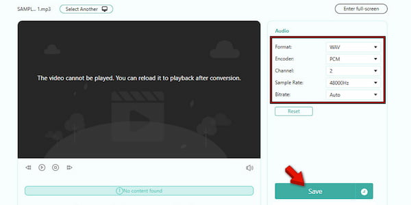 Processar MP3 para conversão em Anymp4, um conversor de vídeo online gratuito.