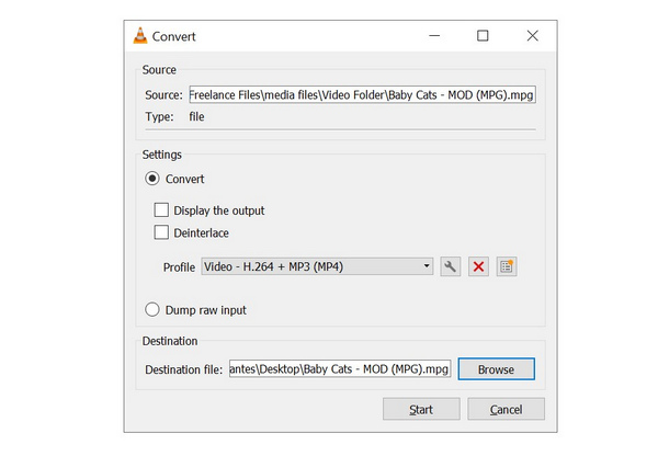Vlc Media Player Convert Mod