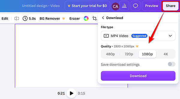 Download Mp4 Video From Canva