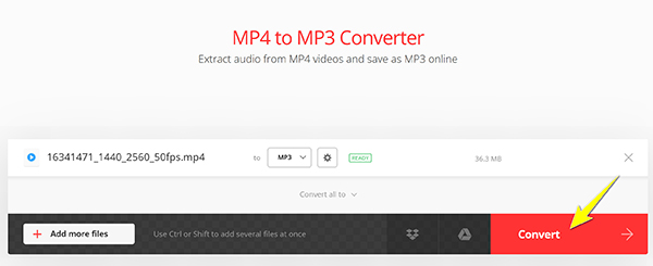 Convert Mp4 To Mp3 In Convertio