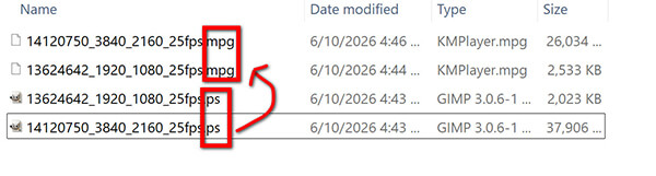 Change To Mpeg File Extension In Vlc
