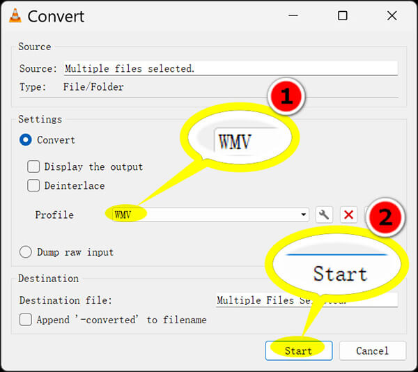 Convert MP4 To WMV In VLC
