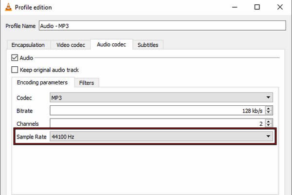 Fix Conversion Qualty Settings In Vlc