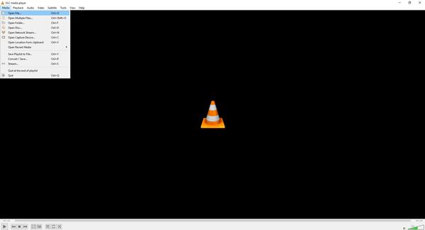 Interfaccia VLC