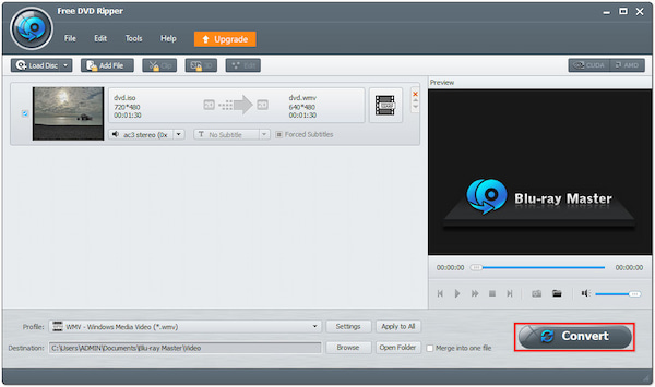 Converti DVD in formato WebM