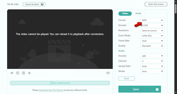 Begin Conversion And Download
