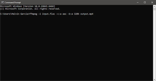 Convert FLAC Using Command In FFmpeg