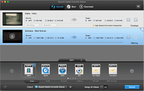 iSkysoftiMedia Converter Deluxe