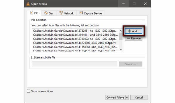 Load Flv Files In Vlc