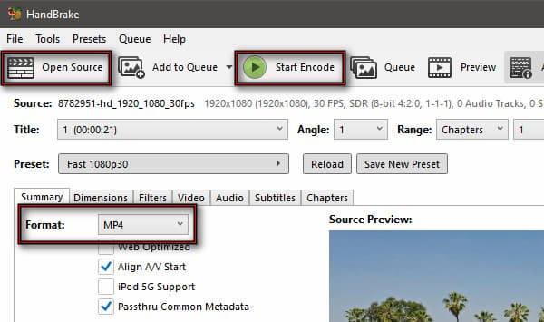 Transcode Flv To Mp4 In Handbrake