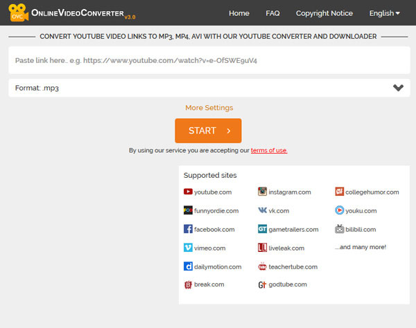 Convertitore video online