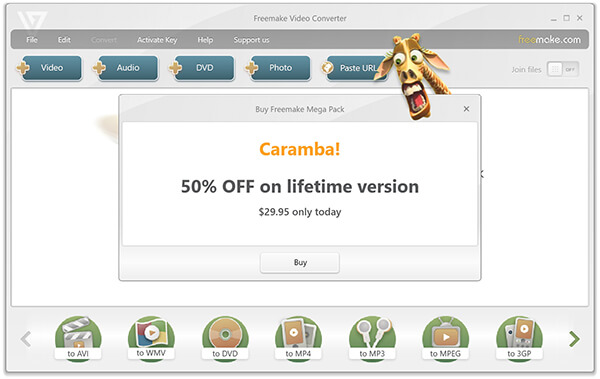 Freemake Video Converter Pricing Discount