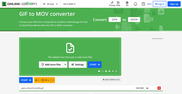 Gif To Mov Online Convert
