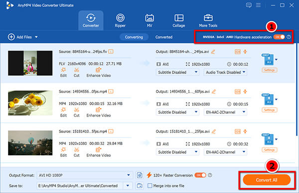 Convert Video To Avi In Anymp4