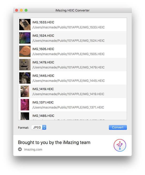 iMazing HEIC Converter